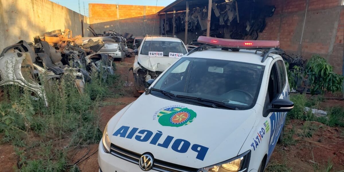 Polícia Militar de Catalão Localiza Desmanche de Veículos