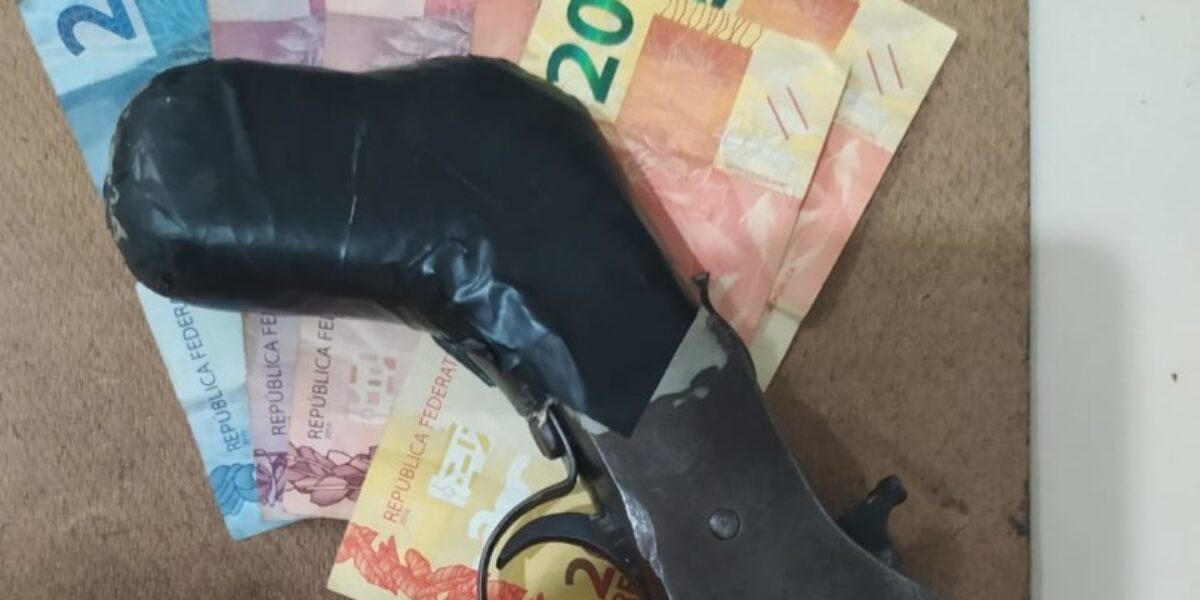 Em Valparaíso de Goiás, Polícia Militar apreende drogas e arma de fogo durante abordagem veicular