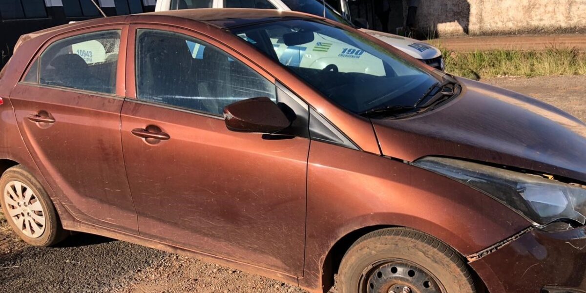 Homem é preso minutos depois de roubar carro de vigilante, em Cristalina