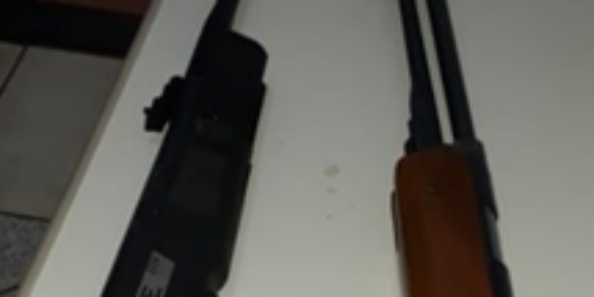 Operação Segurança em Ação III – 25º BPM retira duas armas de circulação