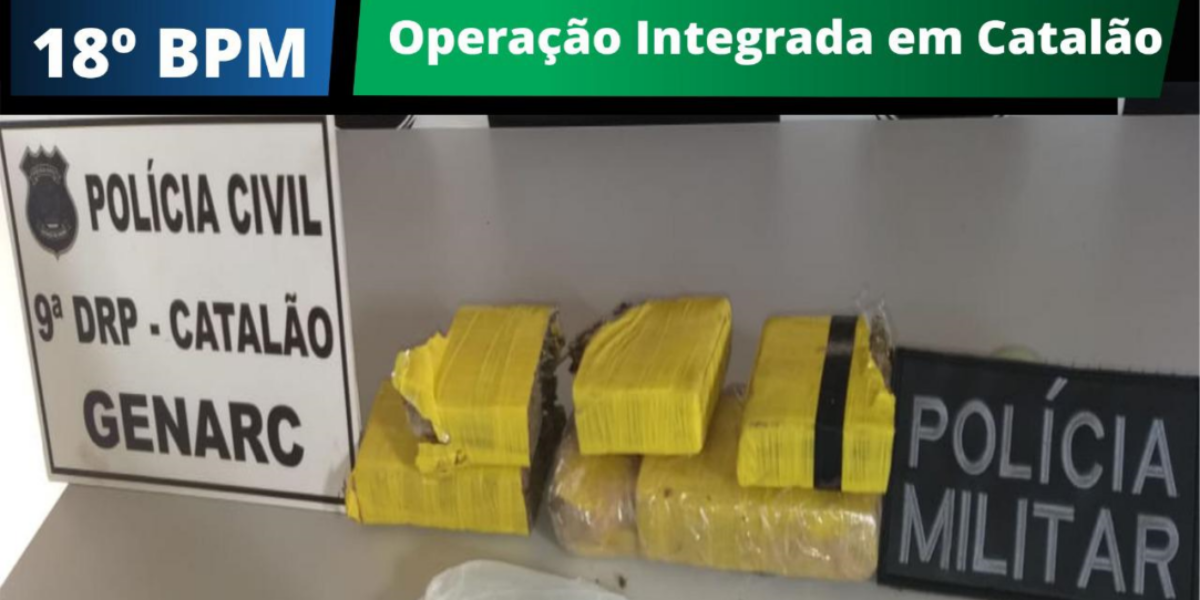 PM e PC assíduas contra o tráfico de drogas em Operação conjunta