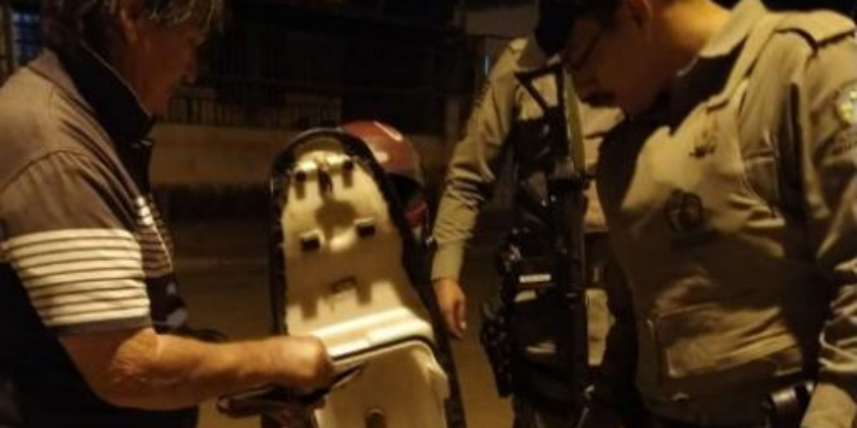 PM recupera moto roubada em Cristalina-GO em menos de uma hora