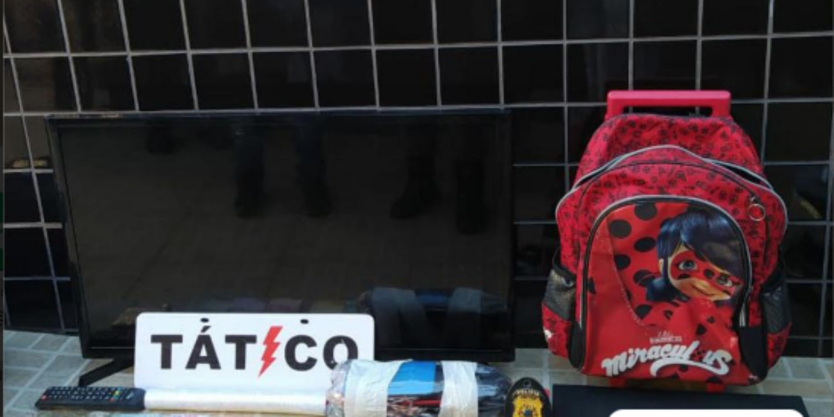 Polícia Militar frustra arremesso de celulares para dentro de presidio de Catalão.