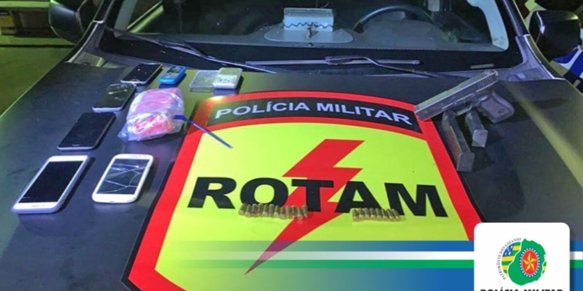 ROTAM prende homicidas instantes após assassinarem Policial Militar, ontem, 03/05