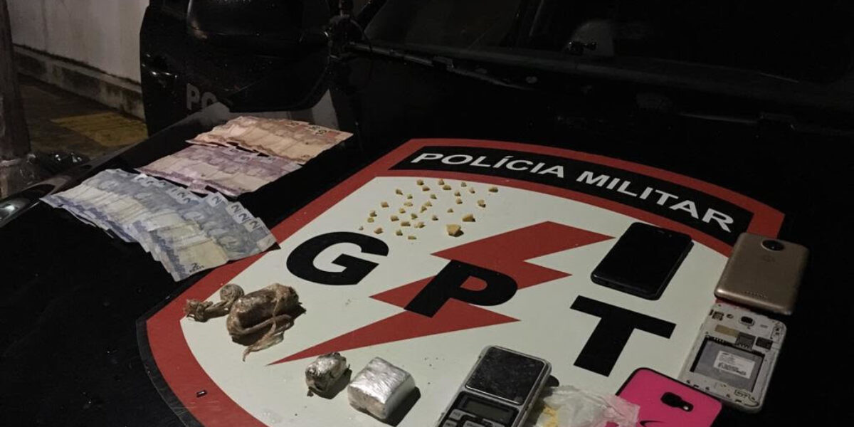 Traficantes são presos com drogas e dinheiro, em Catalão