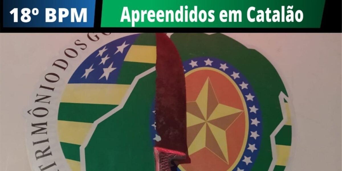 Menores são detidos em Catalão por praticarem roubo