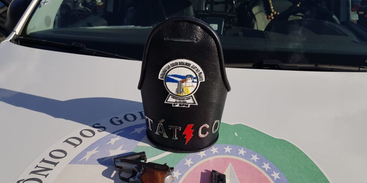 8° BPM no combate à posse ilegal de arma de fogo