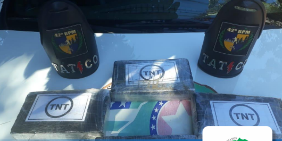 Homem é preso em Goiânia com cloridrato de cocaína.