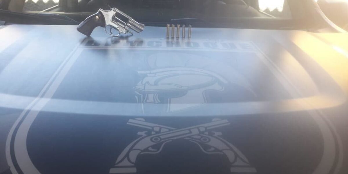 CHOQUE apreende arma de fogo na região noroeste da capital