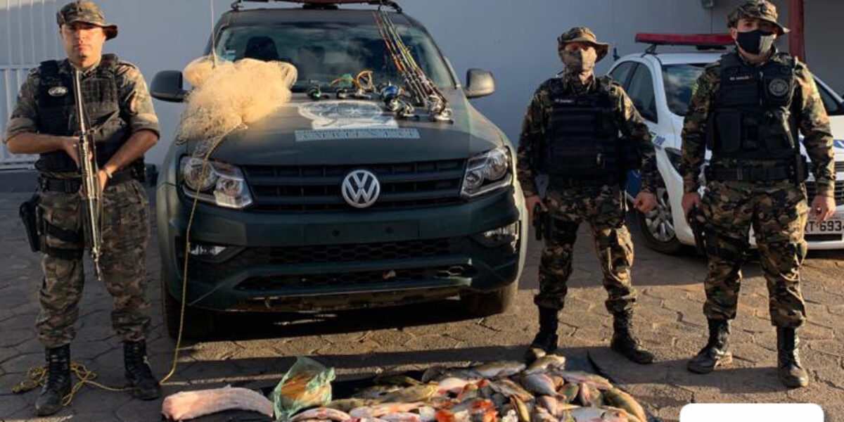 PMGO, através do CPA/GTA no combate a caça e pesca predatória