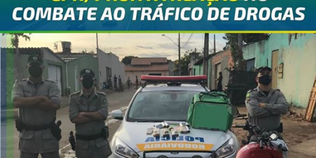 Entrega de drogas é interceptada por olhar atendo de patrulheiros.