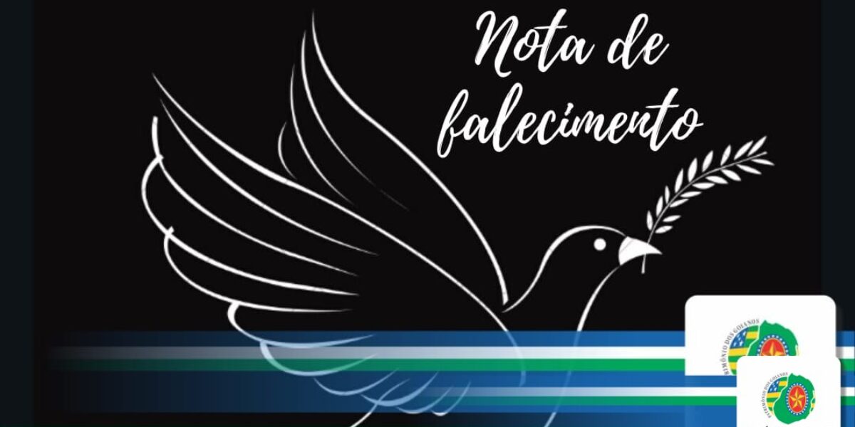 Nota de Falecimento.