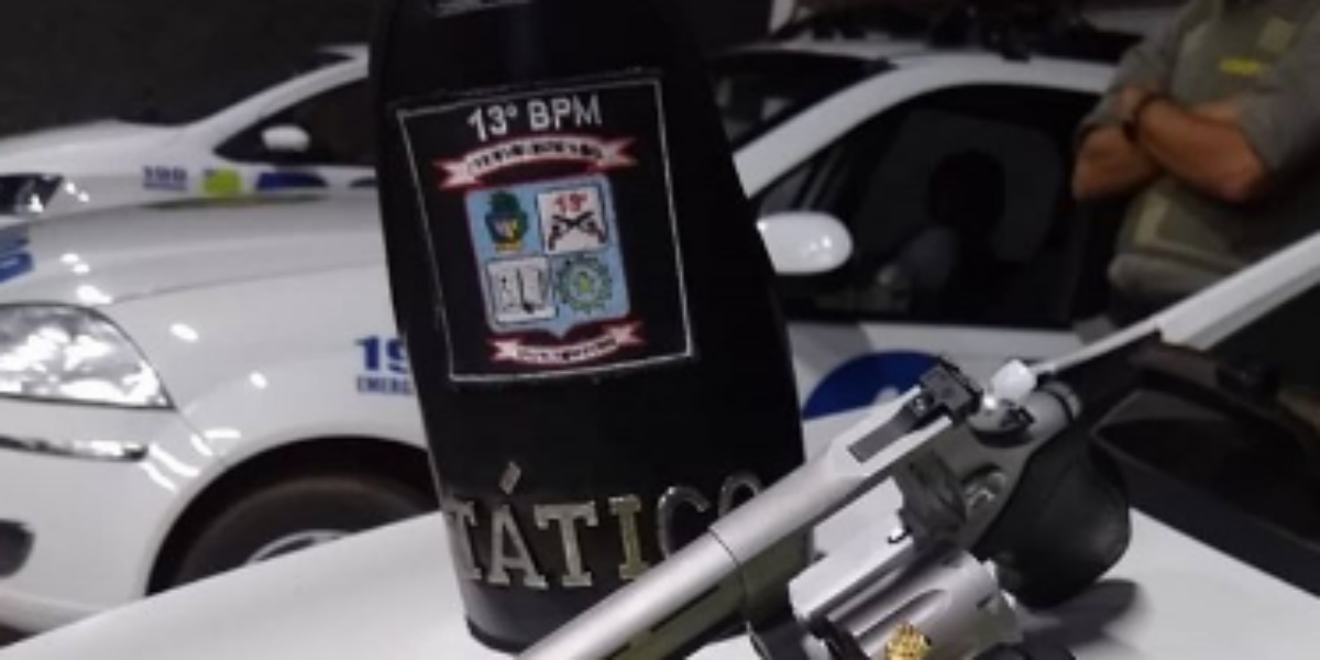 PMGO no combate ao crime de porte ilegal de arma de fogo e disparos em via pública.