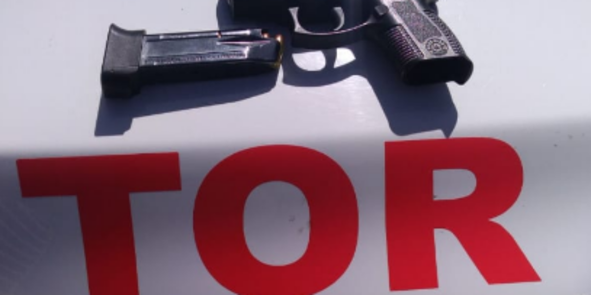 PMGO retira mais uma arma da fogo das rodovias.