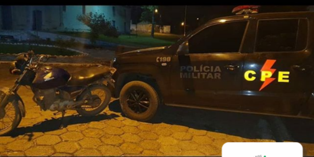 Policia militar prende receptador na cidade de Mossâmedes.