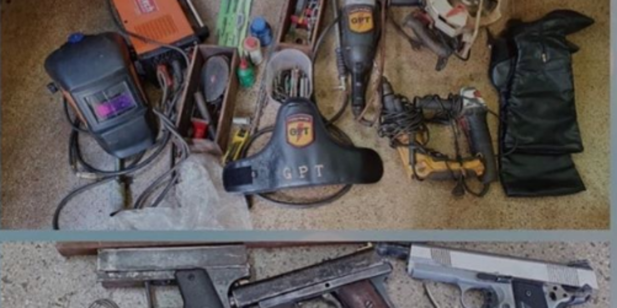 Posse irregular e Fabricação ilegal de arma fogo na cidade de Itumbiara.