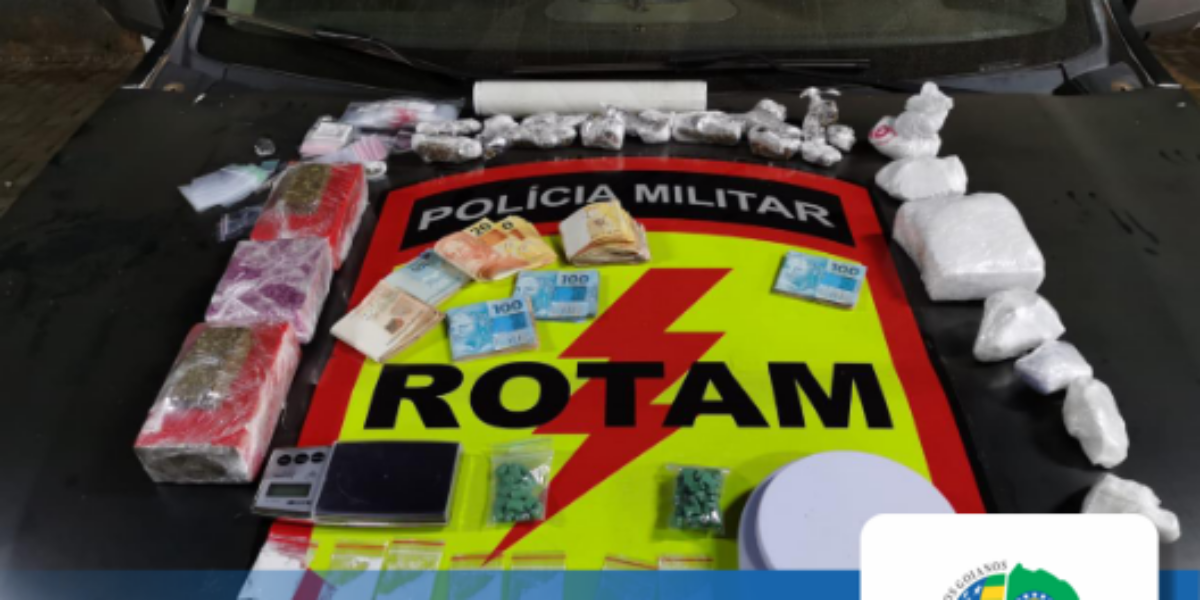 ROTAM prende traficantes do Setor Sul.