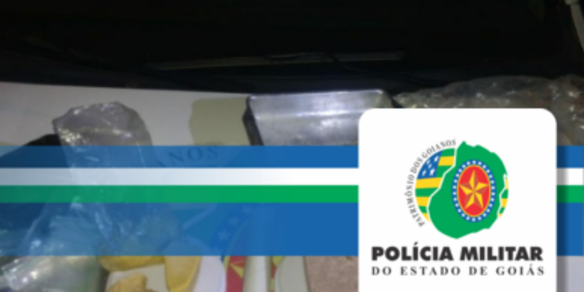 Traficante é preso em Anápolis.