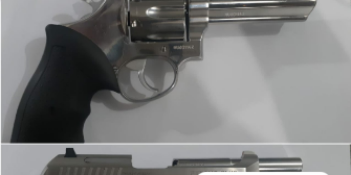 Homem é preso com duas armas de fogo na cidade de Itaberaí