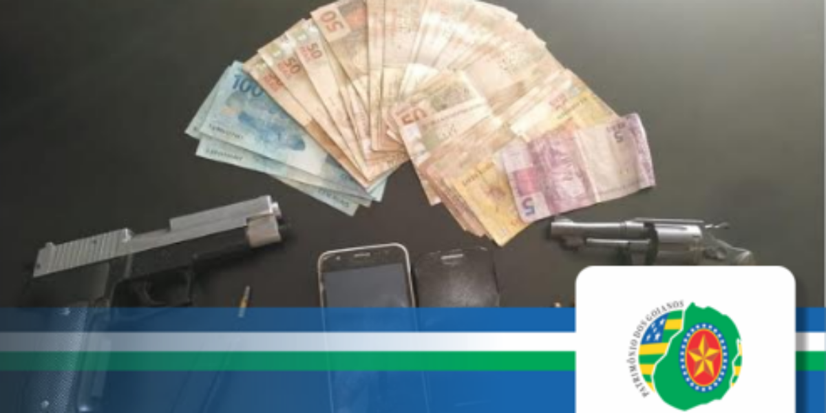 Homens são presos por porte ilegal de arma de fogo na cidade de São Simão