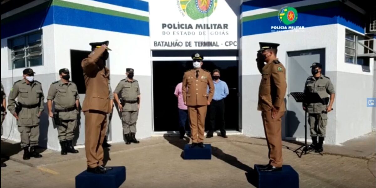 Passagem de Comando e Inauguração das novas instalações do Batalhão de Terminal
