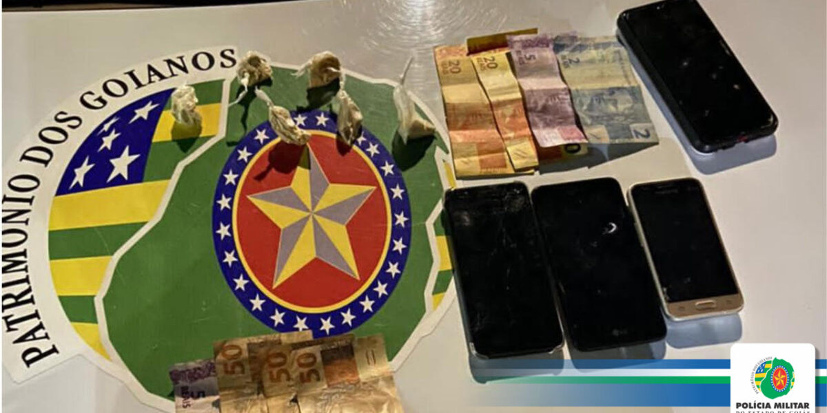 PMs de Catalão efetuam a prisão de acusada de Tráfico