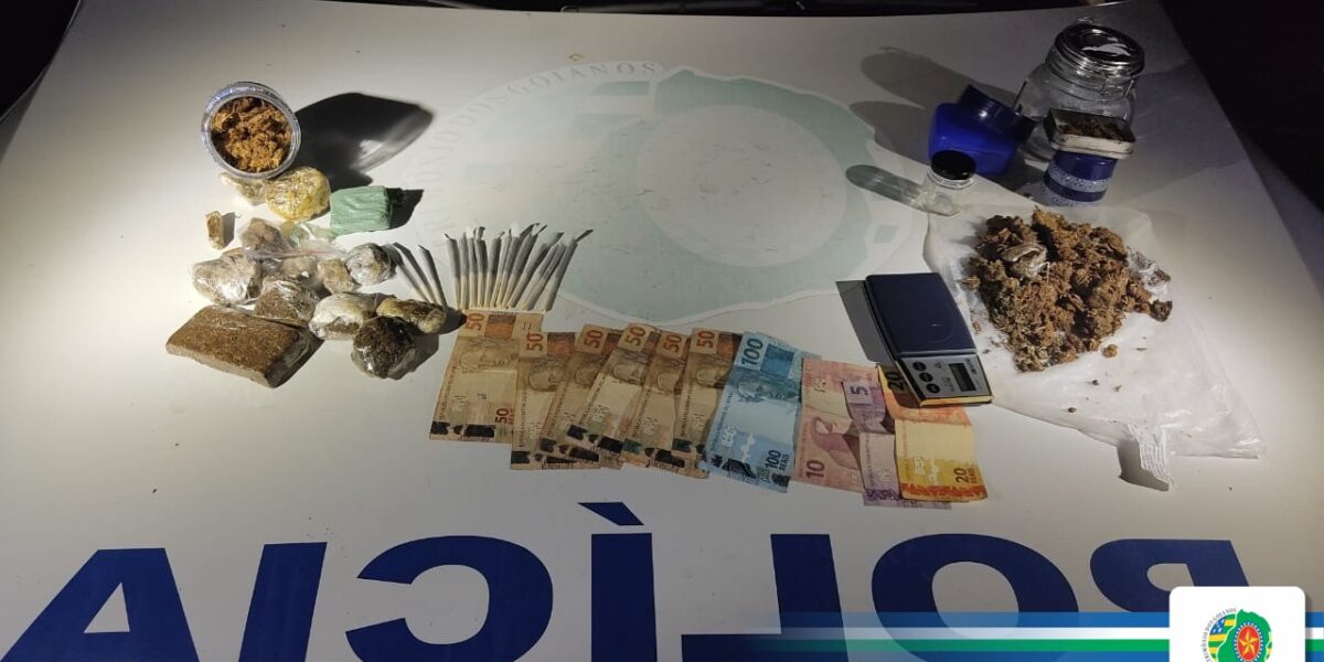 Polícia Militar, através do 30º BPM, apreende 1kg de Maconha