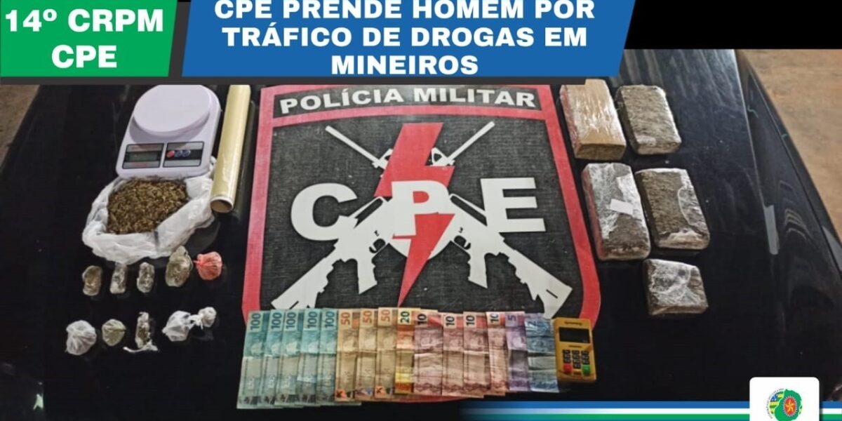 Polícia Militar prende traficante com grande quantidade de Cocaína, Ecstasy e LSD