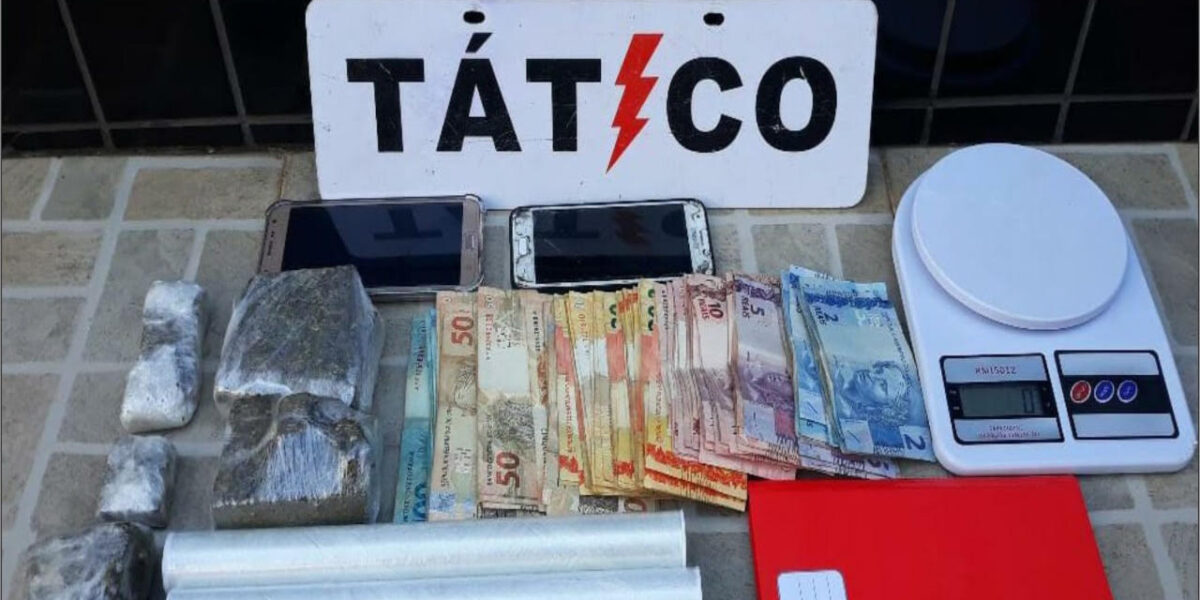 Policiais militares do 18ºBPM recuperam celular furtado e prendem traficante