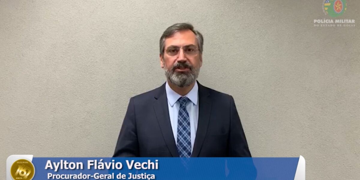 Procurador Geral de Justiça parabeniza a PMGO que completará 162 anos de criação