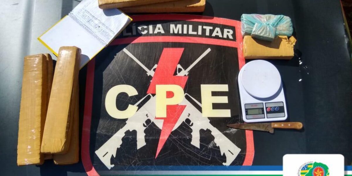 Rio Verde: CPR e CPE prendem traficante no Residencial Veneza