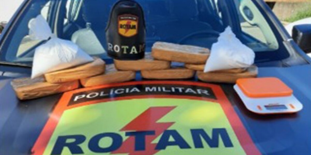 ROTAM desarticula grande laboratório de drogas