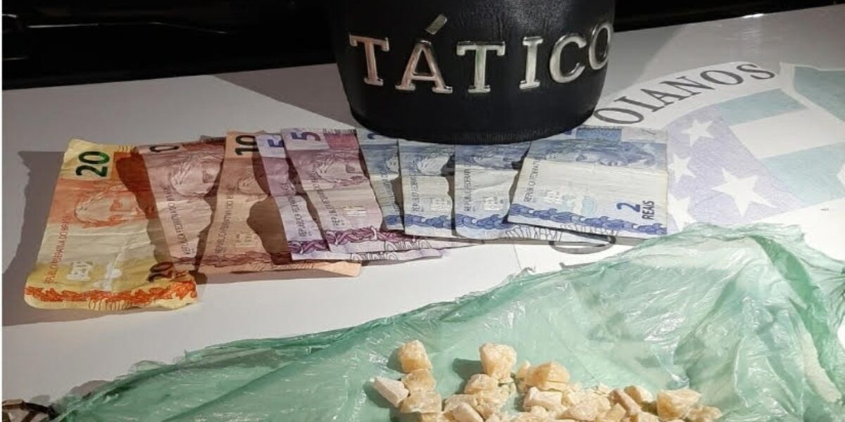 Traficante é preso por PMs em Trindade