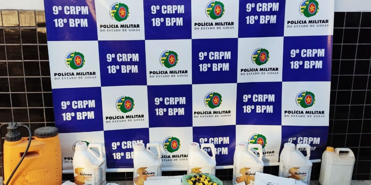 Catalão: BPM Rural e 18º BPM Recuperam Ítens Furtados em Fazenda