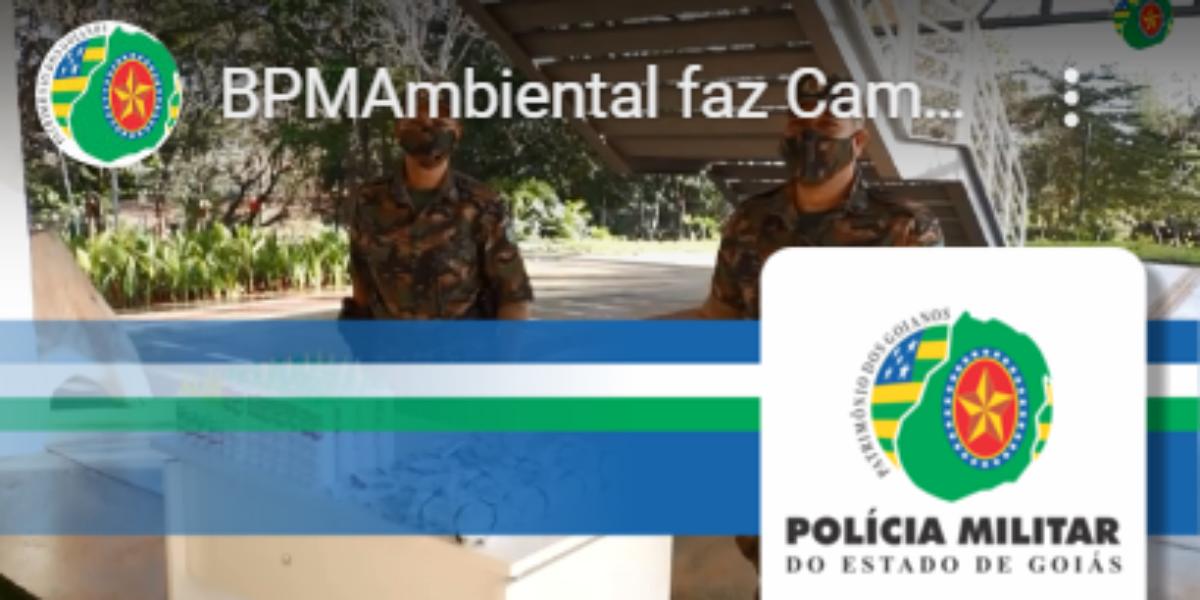 Polícia Militar do Estado de Goiás lança 2° campanha de doação de sangue.