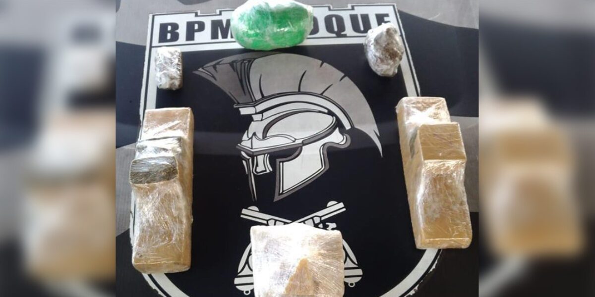 Policiais do CHOQUE prendem traficante no setor Norte Ferroviário