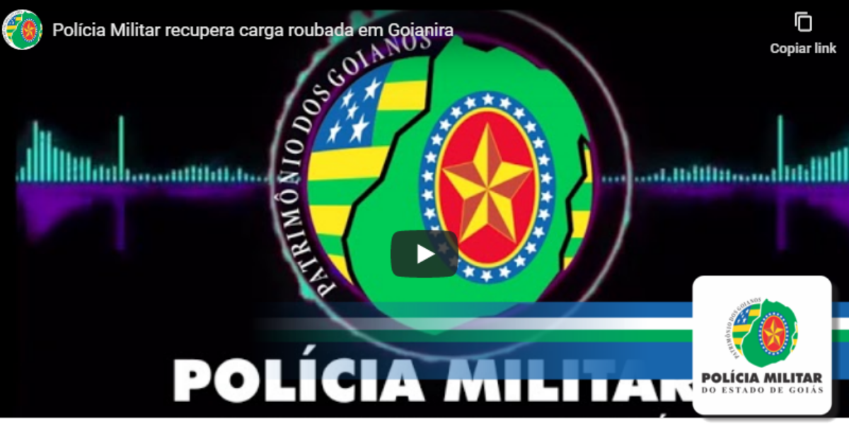 Acompanhe o Boletim da PMGO