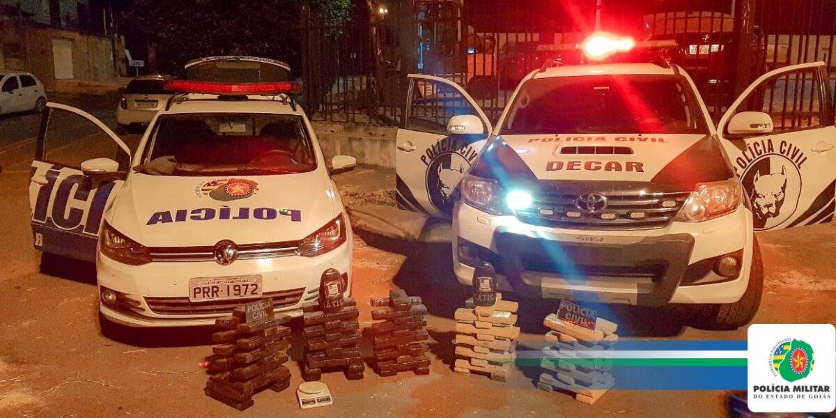 PMGO e PCGO desarticulam associação criminosa envolvida em roubo de cargas e tráfico de drogas, na Região Noroeste de Goiânia