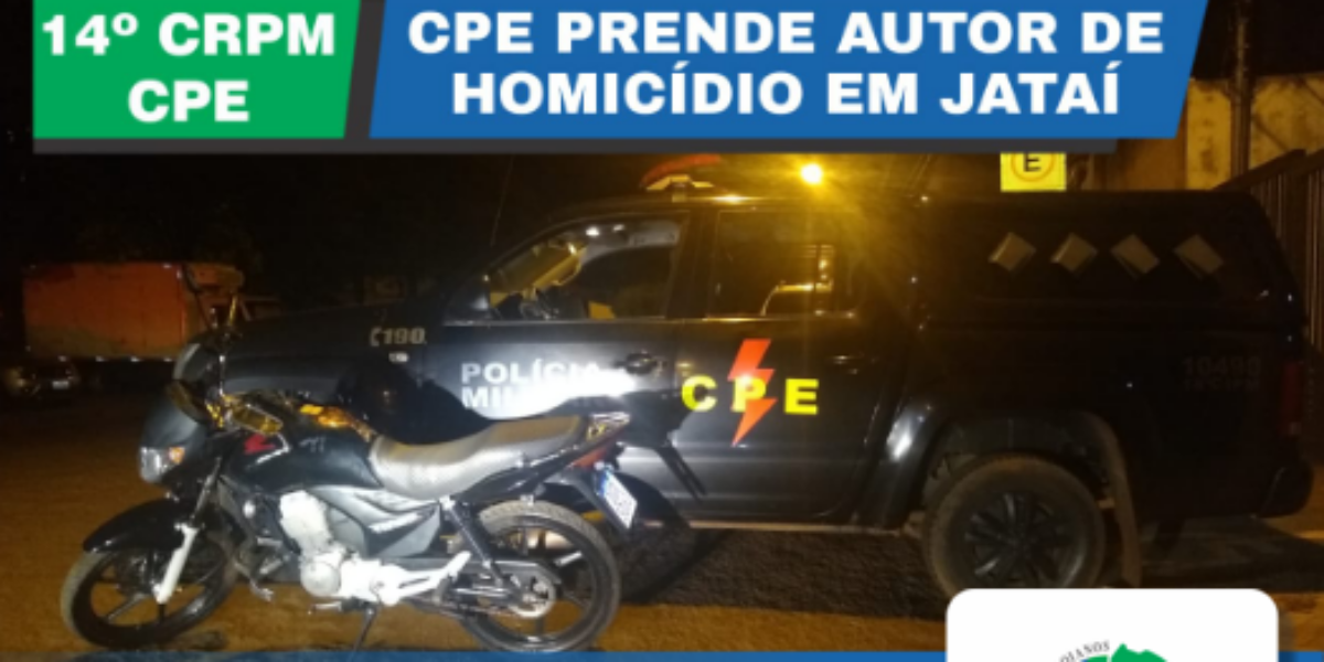 Em ação rápida, PMs em Jataí prendem autor de homicídio