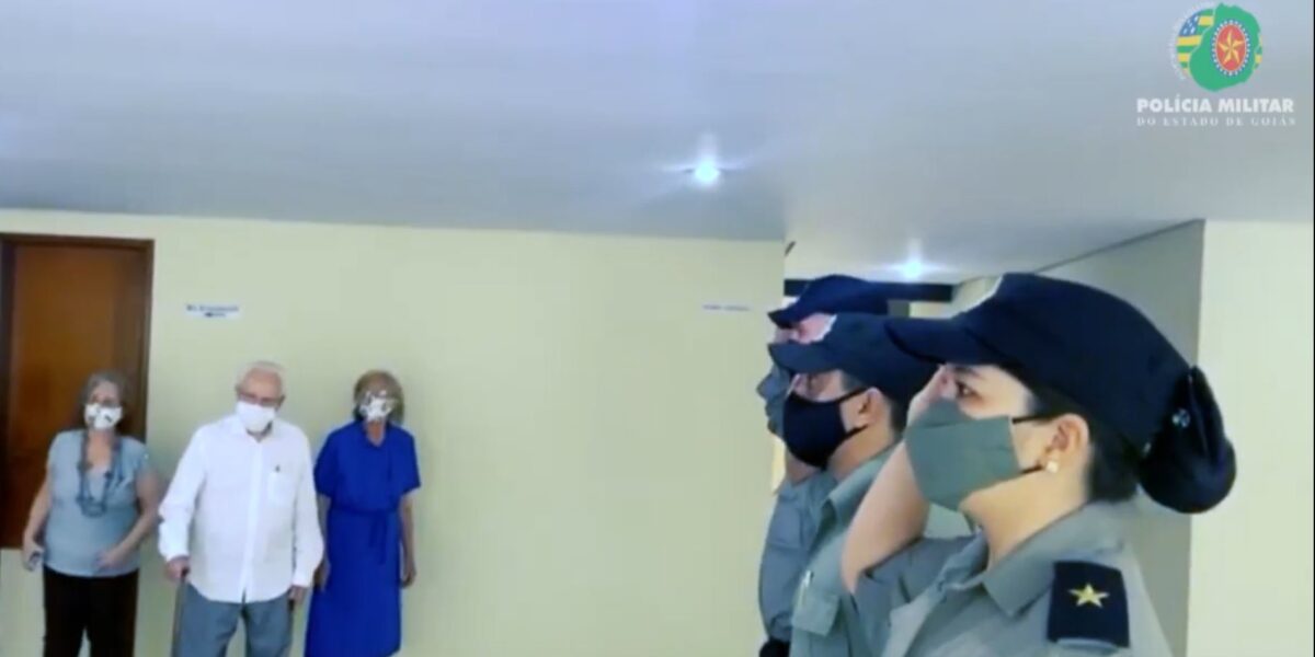 Homenagem da PMGO aos veteranos da Instituição