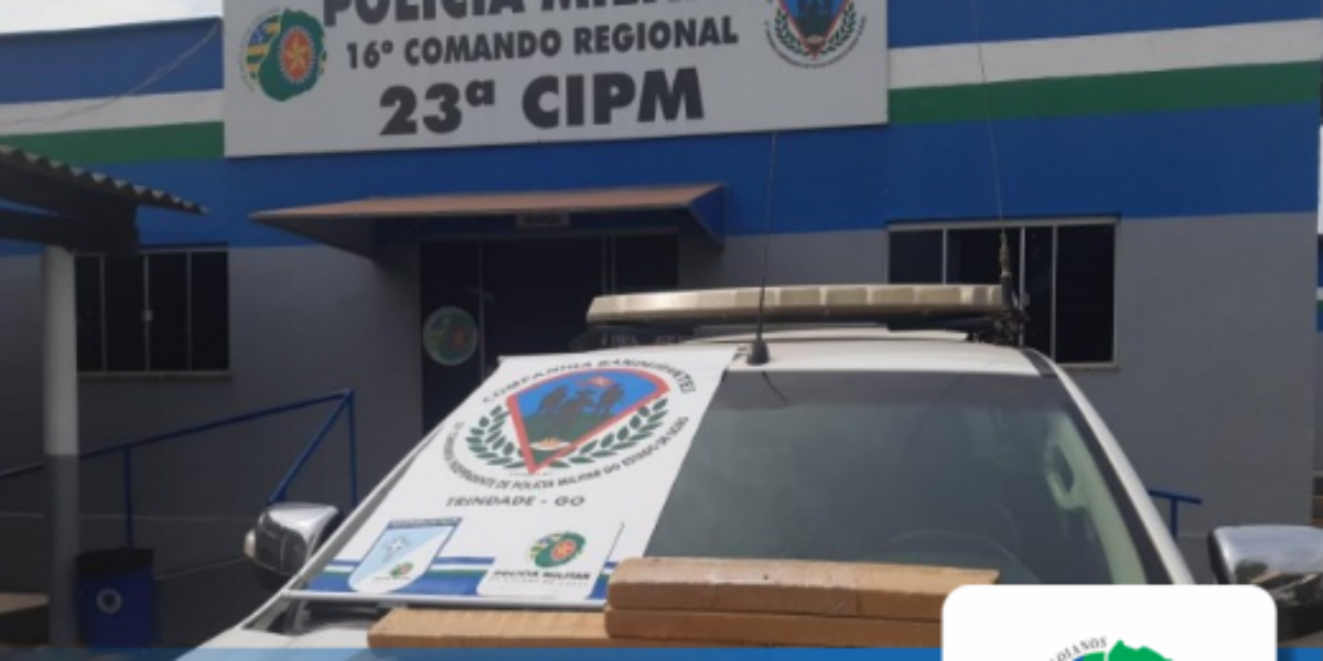 Mulher é presa em Trindade, guardando drogas para traficante preso
