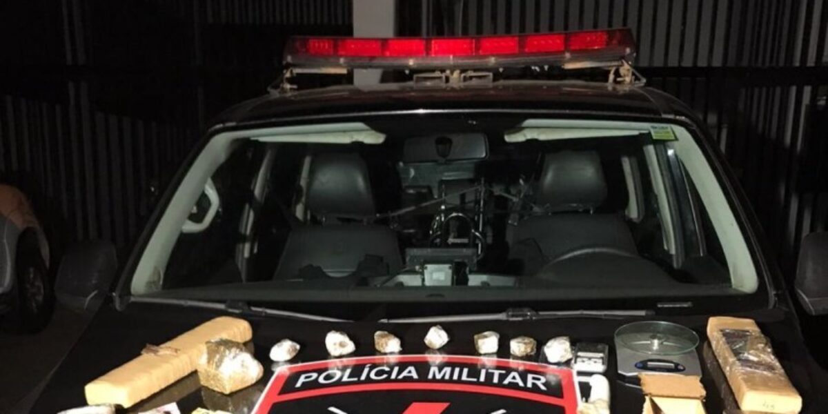 PMGO Prende Traficantes em Aparecida de Goiânia-GO