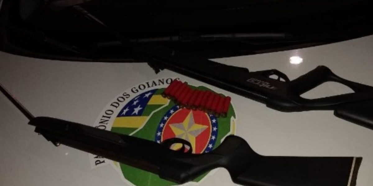 18º Batalhão Detém Indivíduo por Posse Ilegal de Arma de Fogo, Violência Doméstica e Maus-tratos a Animal