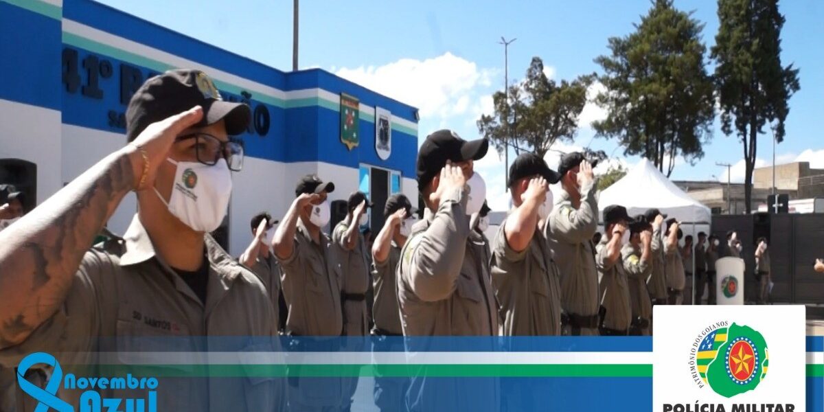 Polícia Militar de Goiás realiza solenidade de ampliação e reestruturação do 41º BPM