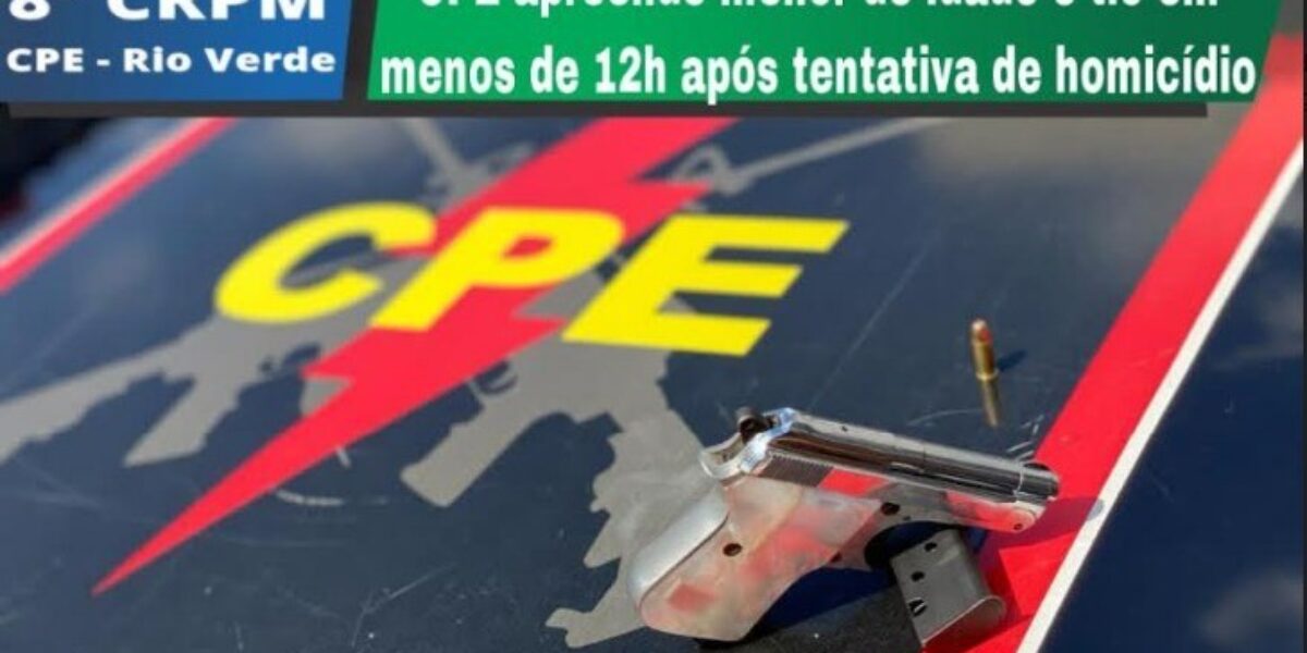 CPE Apreende Dois Suspeitos de Tentativa de Homicídio em Menos de 12h Após o Crime