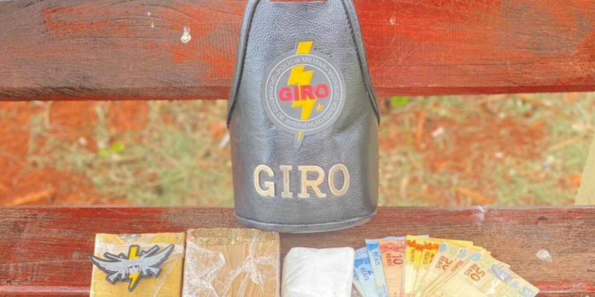 GIRO Prende Casal de Traficantes na Cidade de Goianira-GO