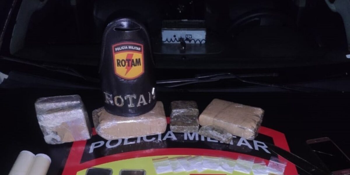 Preso indivíduo por tráfico de drogas na região do setor Jardim Buriti, em Aparecida de Goiânia-GO