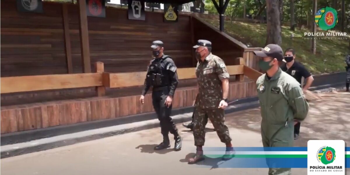 PMGO recebe visita de orientação técnica da Inspetoria Geral das polícias militares