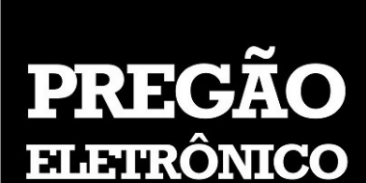 AVISO DE LICITAÇÃO – Pregão Eletrônico n° 15/2020