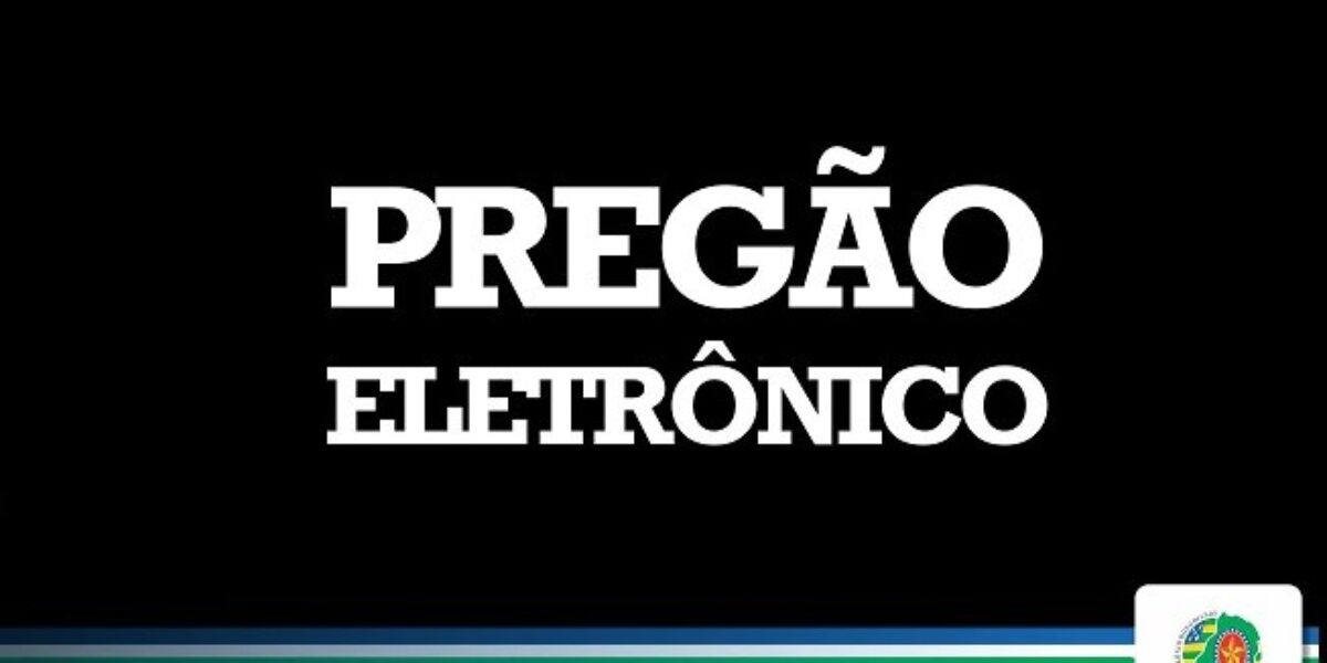 AVISO DE LICITAÇÃO – Pregão Eletrônico n° 19/2020-PMGO